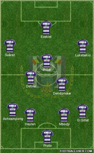 RSC Anderlecht Formation 2015
