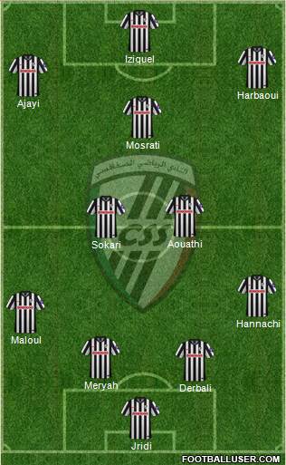 Club Sportif Sfaxien Formation 2015