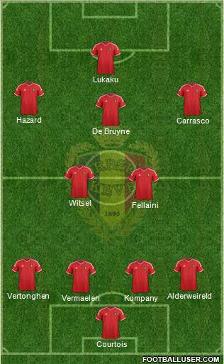 Belgium Formation 2015