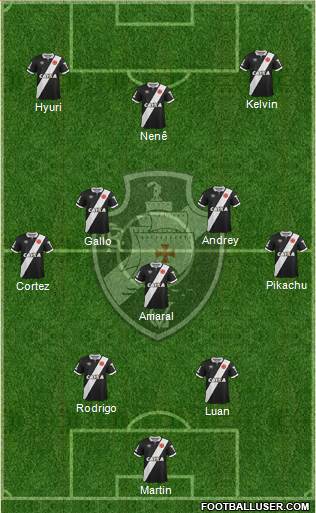 CR Vasco da Gama Formation 2015