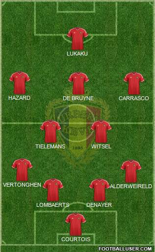 Belgium Formation 2015