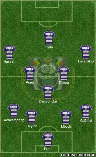 RSC Anderlecht Formation 2015