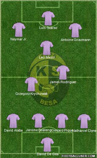 KS Besa Kavajë Formation 2015