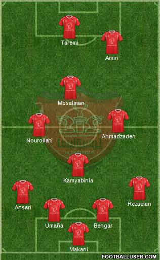 Persepolis Tehran Formation 2015