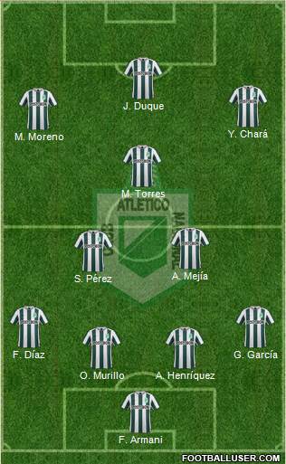 CDC Atlético Nacional Formation 2015