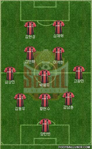 FC Seoul Formation 2015