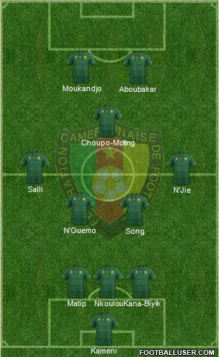 Cameroon Formation 2015