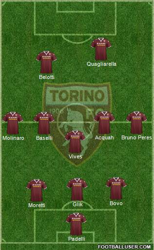 Torino Formation 2015