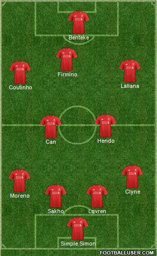 Liverpool Formation 2015