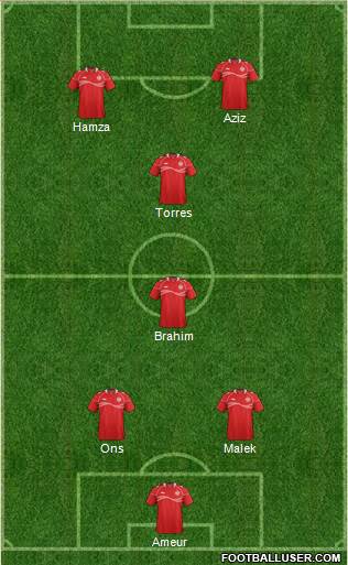 Tunisia Formation 2015