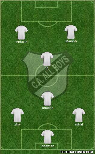 All Boys Formation 2015