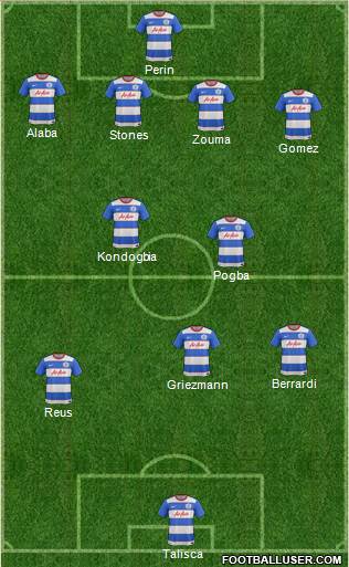 Queens Park Rangers Formation 2015