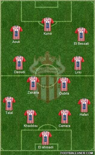 Hassania Union Sport Agadir Formation 2015
