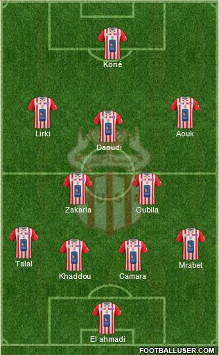 Hassania Union Sport Agadir Formation 2015