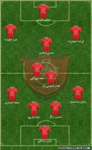 Persepolis Tehran Formation 2015