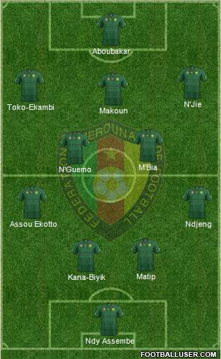 Cameroon Formation 2015