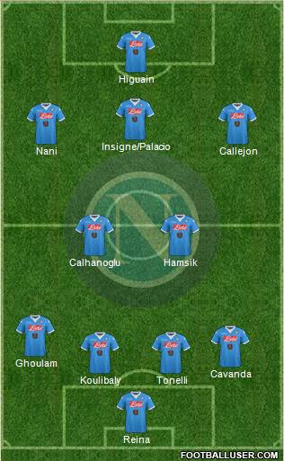 Napoli Formation 2015