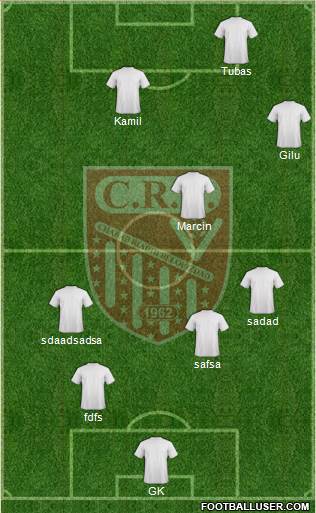 Chabab Riadhi Belouizdad football formation