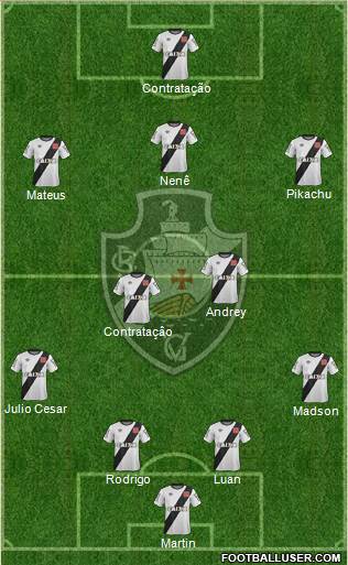 CR Vasco da Gama Formation 2015