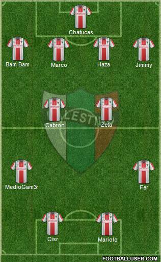 CD Palestino S.A.D.P. Formation 2015