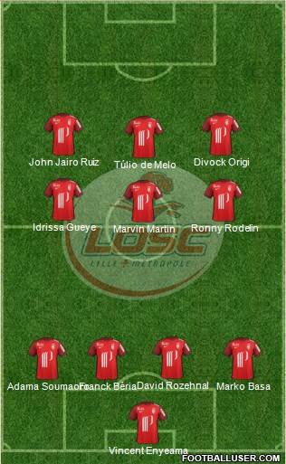 LOSC Lille Métropole Formation 2016