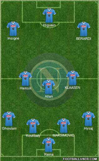 Napoli Formation 2016