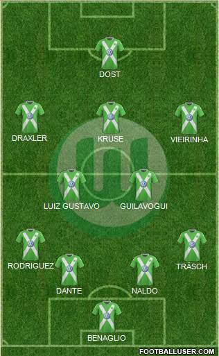 VfL Wolfsburg Formation 2016