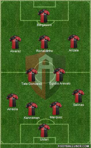 Club Deportivo Atlas Formation 2016