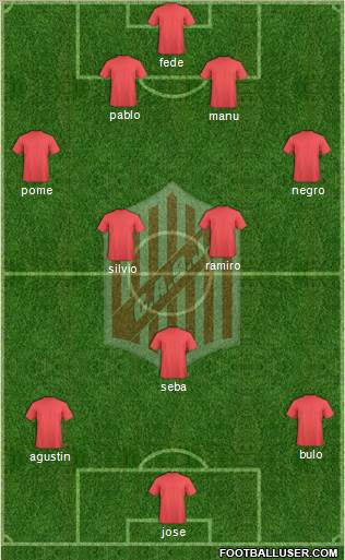 9 de Julio Formation 2016