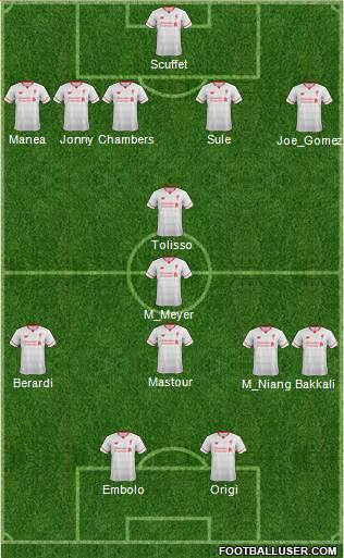Liverpool Formation 2016