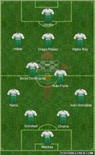 Racing Club de Ferrol S.A.D Formation 2016