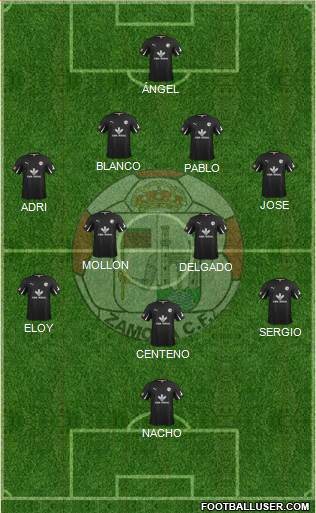 Zamora C.F. Formation 2016