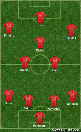 Liverpool Formation 2016