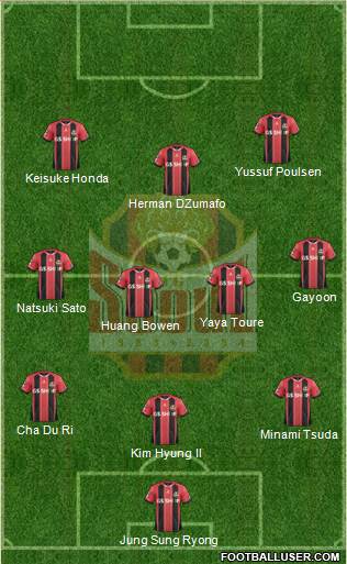 FC Seoul Formation 2016