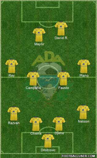 A.D. Alcorcón Formation 2016