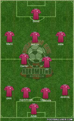 FC Vitebsk Formation 2016