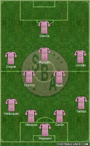 C Sport Boys A Formation 2016