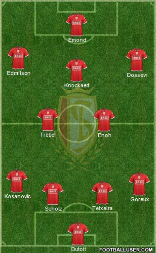 R Standard de Liège Formation 2016