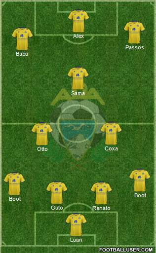A.D. Alcorcón Formation 2016