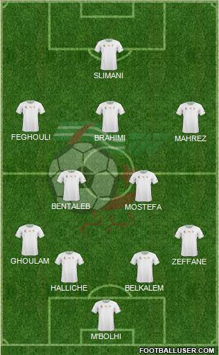 Algeria Formation 2016