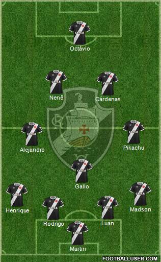 CR Vasco da Gama Formation 2016