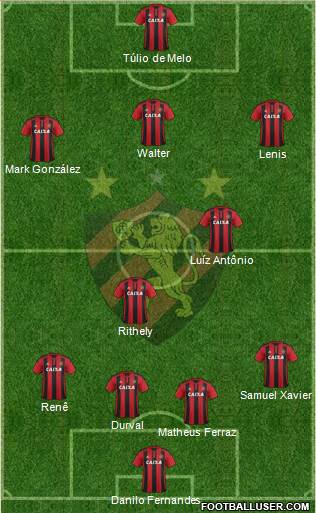 Sport C Recife Formation 2016