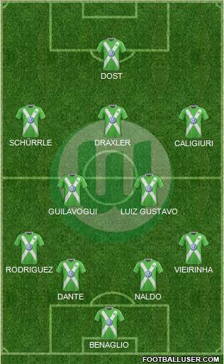 VfL Wolfsburg Formation 2016