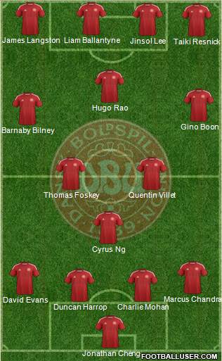 Denmark Formation 2016