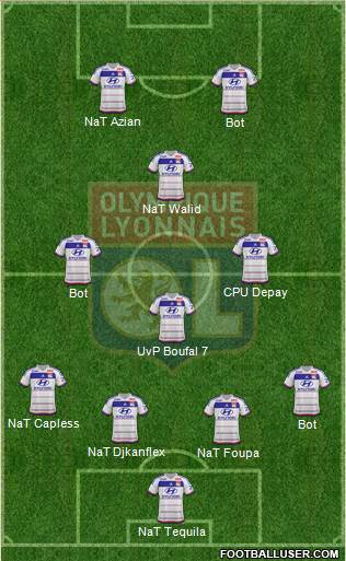 Olympique Lyonnais Formation 2016