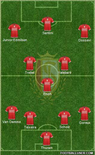 R Standard de Liège Formation 2016