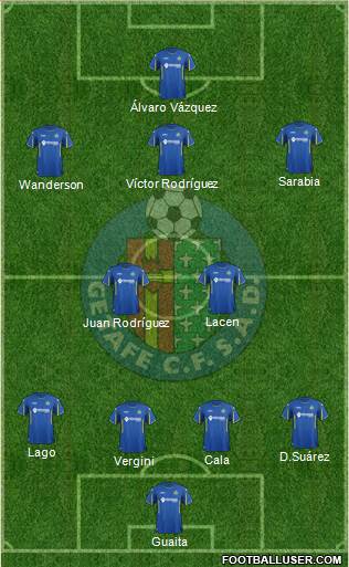 Getafe C.F., S.A.D. Formation 2016