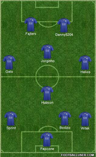 Leicester City Formation 2016