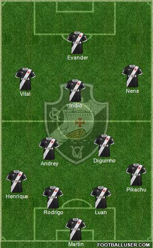 CR Vasco da Gama Formation 2016