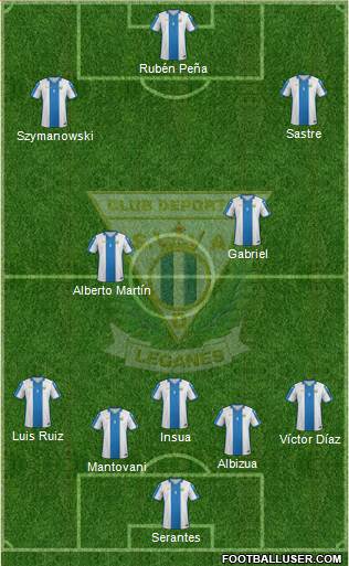 C.D. Leganés S.A.D. Formation 2016